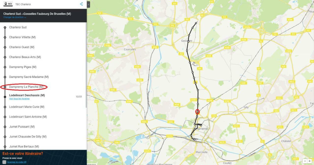 La Lodelinsartoise - Meuble De Vacances 3 Cles Charleroi Eksteriør bilde